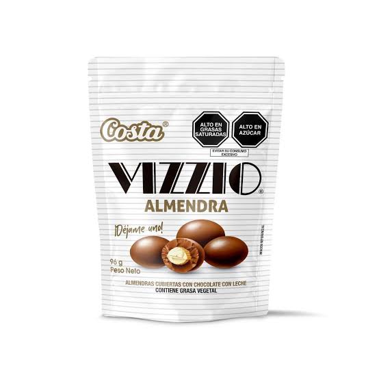 CHOCOLATES VIZZIO ALMENDRA COSTA (19.2G)
