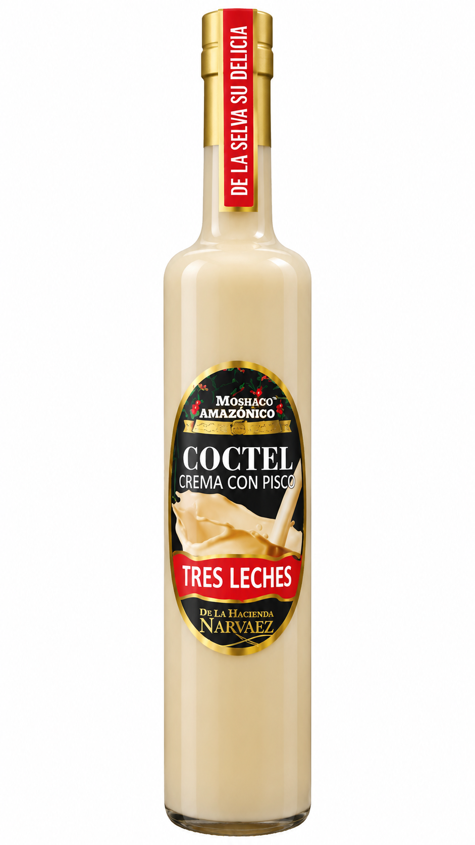 CÓCTEL CREMA CON PISCO SABOR TRES LECHES 750 ML