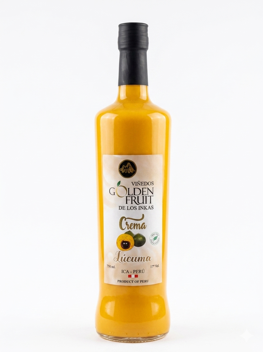 CREMA DE LÚCUMA GOLDEN FRUIT (750 ML)