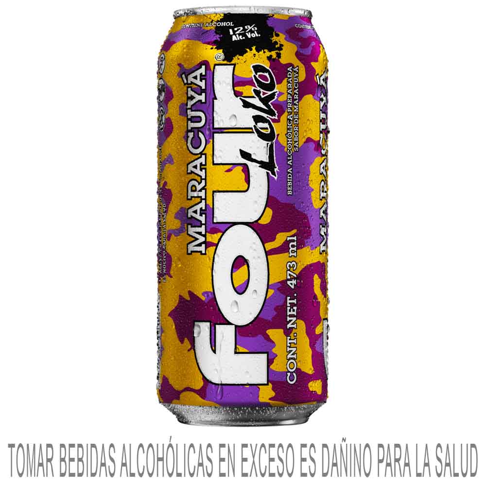 FOUR LOKO MARACUYÁ LATA 473 ML