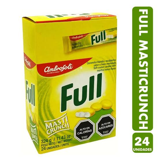 FULL MASTI CRUNCH SABOR LIMÓN MENTOLADO