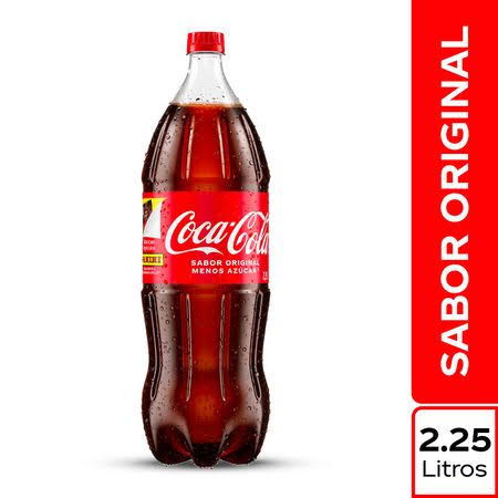 GASEOSA COCA-COLA SABOR ORIGINAL BOTELLA 2.25L