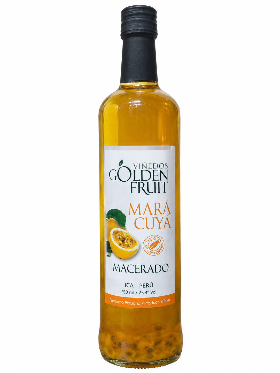 MACERADO MARACUYÁ GOLDEN FRUIT BOTELLA 750ML