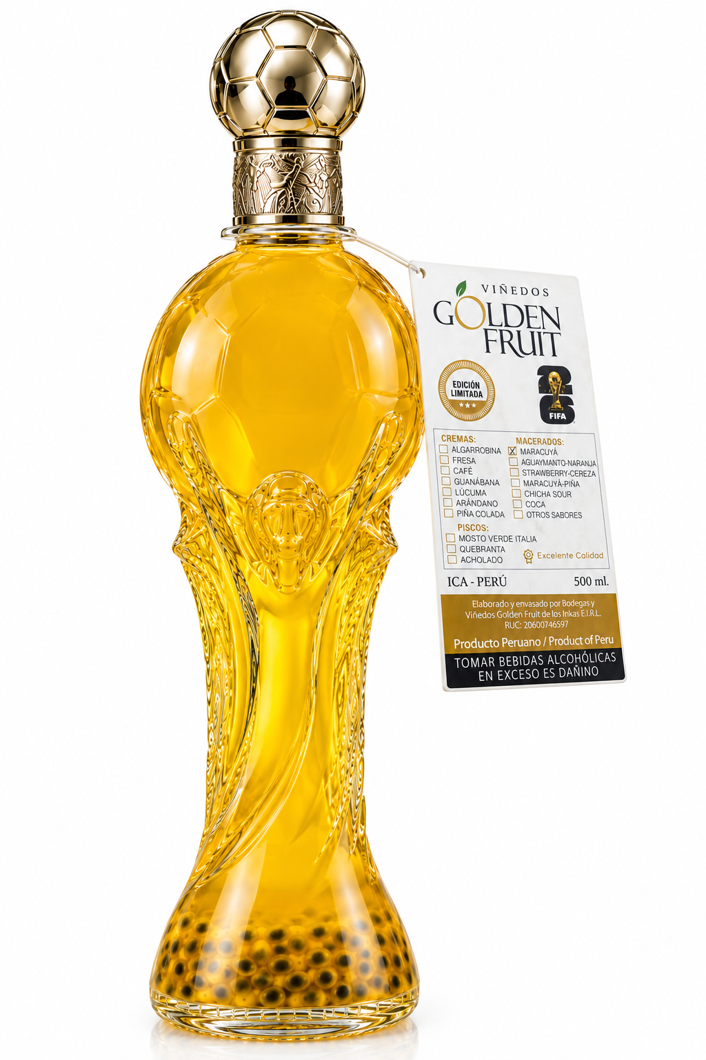 MACERADO MARACUYÁ GOLDEN FRUIT COPA DEL MUNDO